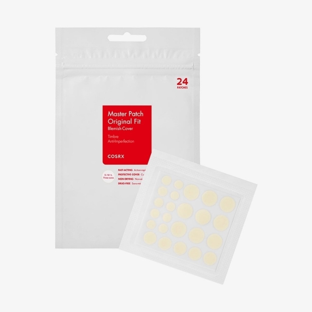 COSRX Master Patch Original Fit Blemish Cover 24 Patches New Fast Acting